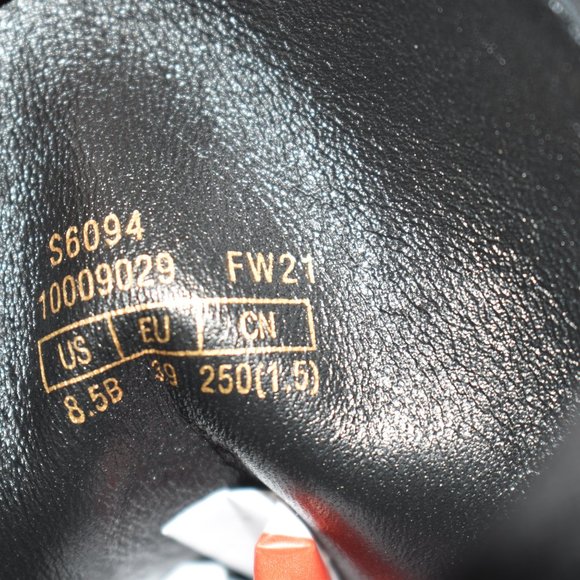 STUART WEITZMAN ANDE LACE-UP BLOCK BOOT PLATFORM SUEDE BLACK 8.5 (P12) - Picture 8 of 10